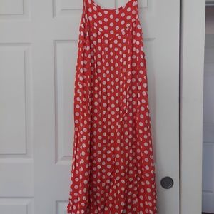 Poka Dot Sun Dress never worn